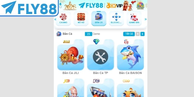 Bắn Cá FLY88 là sảnh chơi đặc biệt hấp dẫn