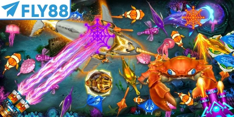 Có nhiều phòng chơi sống động 