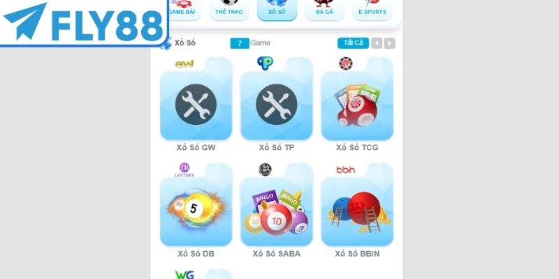 Chi tiết cơ bản về xổ số FLY88 mới nhất